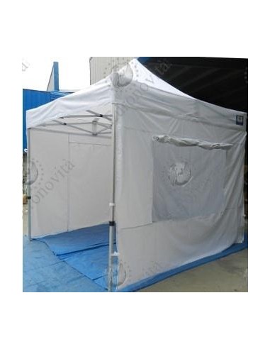 GAZEBO ALLUM.ES.3X3MT 55/50MM BIANCO