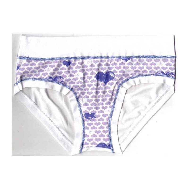 PANTY BIMBA STAMPATO ASSORTITO 3 COLORI