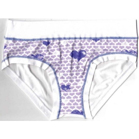 PANTY BIMBA STAMPATO ASSORTITO 3 COLORI