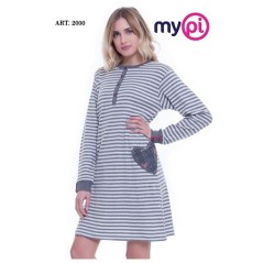 PIGIAMA CANOTTA DONNA MYPI 100% COTONE