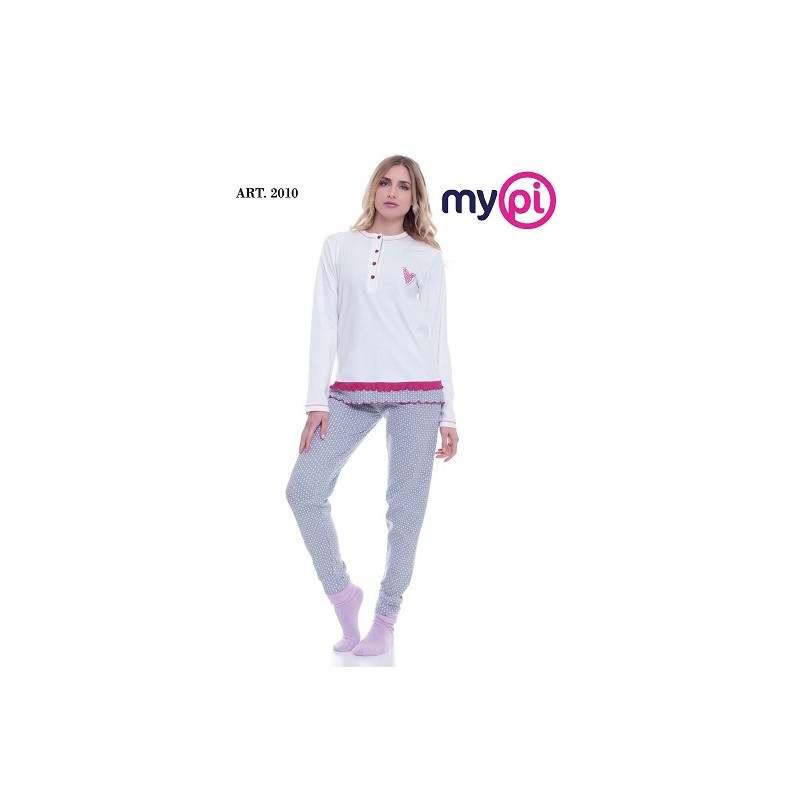 PIGIAMA DONNA MYPI 100% COTONE