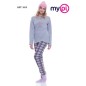 PIGIAMA DONNA MYPI 92% COTONE 8% POLIESTERE