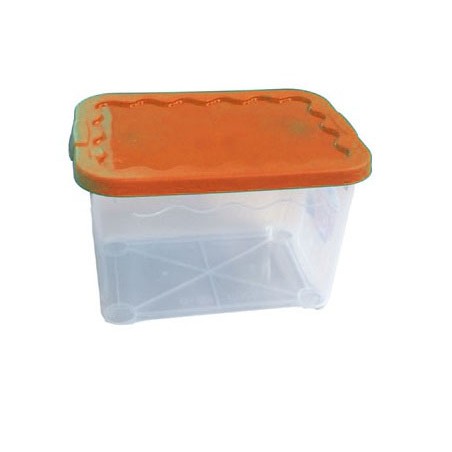 BOX STORAGE VULCANO XS 30X20X17H. ARANCIO