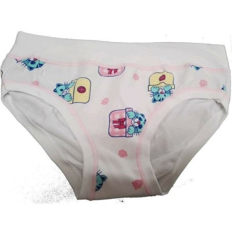 PANTY BIMBA STAMPATO ASSORTITO 3 COLORI