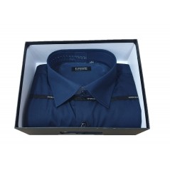 CAMICIA UOMO MAN.LUN. COVERI COL. COLLO CLAS.BLU.TAG.L