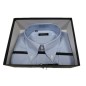 CAMICIA UOMO MAN.LUN. COVERI COL. BOT.DOWN F.4 TAG.L