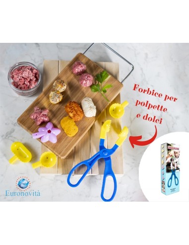 FORBICE PLASTICA PER POLPETTE E DOLCI