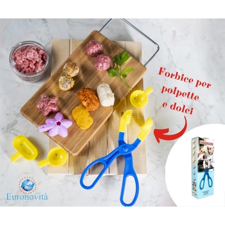 FORBICE PLASTICA PER POLPETTE E DOLCI