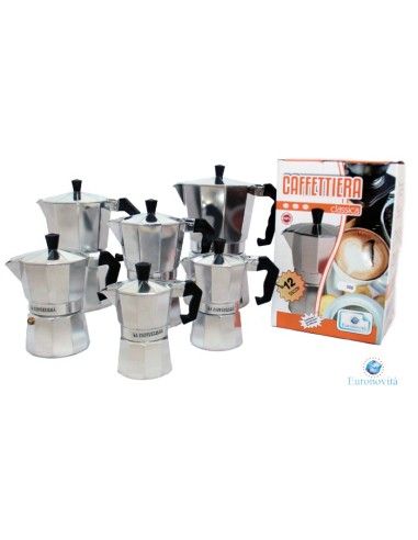 CAFFETTIERA ALLUMINIO 1/2TZ