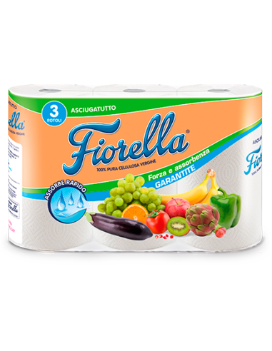 CARTA CUCINA ASCIUGATUTTO FIORELLA 300GR.