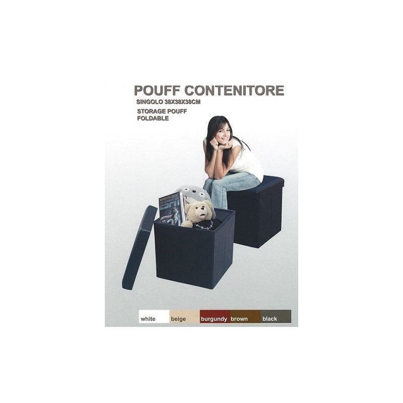 CONTENITORE POUFF SINGOLO