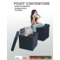 CONTENITORE POUFF SINGOLO