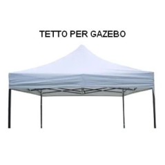 TETTO GAZEBO BIANCO ECO MT. 3X3