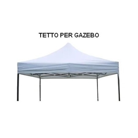 TETTO GAZEBO BIANCO ECO MT. 3X3