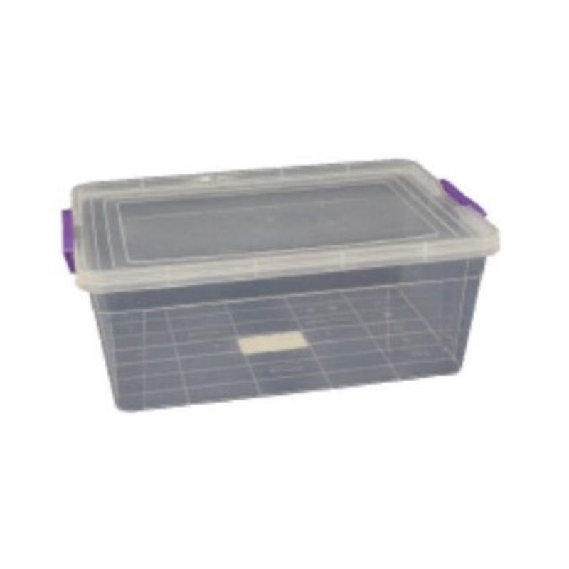 CONTENITORE RETTANGOLARE TRASPARENTE 20LT 47X31X19,5CM