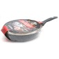 PADELLA WOK VULCANICA GRIGIA CM.24X8