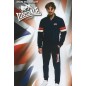 TUTA LONSDALE UOMO FULL ZIP  BLACK