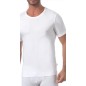 MAGLIA UOMO SCOLLO TONDO BIANCO TAG.L5 100% COTONE