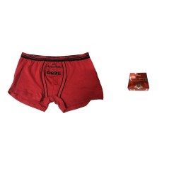 BOXER UOMO SINGOLO ROSSO TAG.L/5