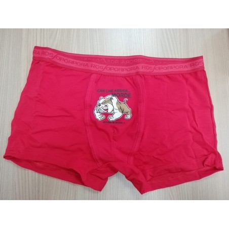 BOXER UOMO SINGOLO ROSSO TAG.XL/6