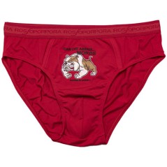 SLIP UOMO SINGOLO ROSSO TAG.M/4