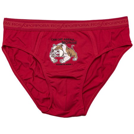 SLIP UOMO SINGOLO ROSSO TAG.XXL/7