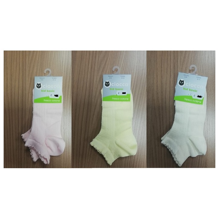 CALZA BIMBA SNEAKER TRAFORATO
