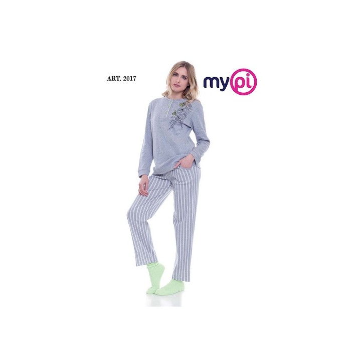 PIGIAMA DONNA MYPI 92% COTONE 8% POLIESTERE