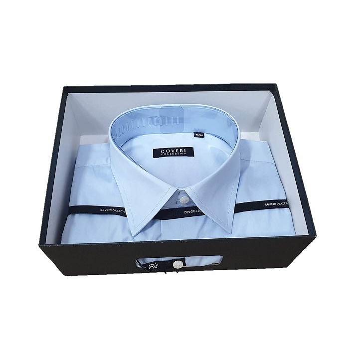 CAMICIA UOMO MAN.LUN. COVERI COL. COLLO CLAS.CIE.TAG.XL