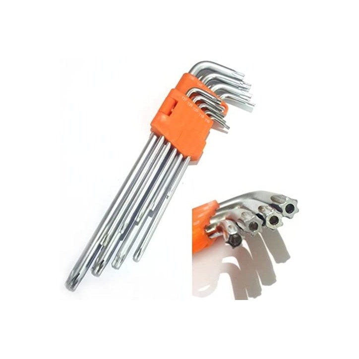 CHIAVI L ATTACCO TORX SET 9PZ