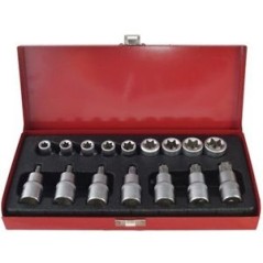 INSERTI A BUSSOLA TORX SET 19PZ