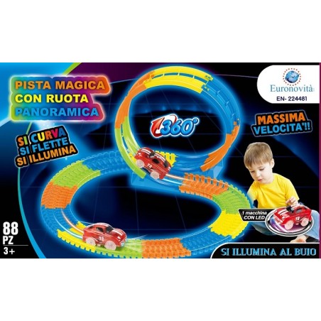 GIOCO PISTA 88PZ C/RUOTA PANORAMICA