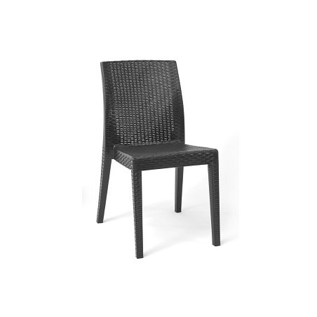 RATTAN SEDIA SIENA S/BRACCIOLI ANTRACITE