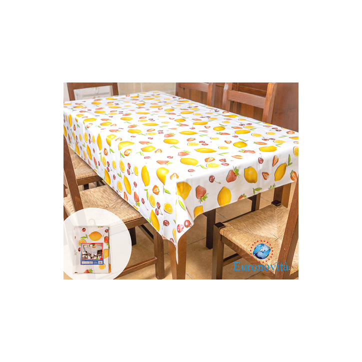 TOVAGLIA PLASTICA 140X180CM 220GR BUSTA CON STAMPELLA