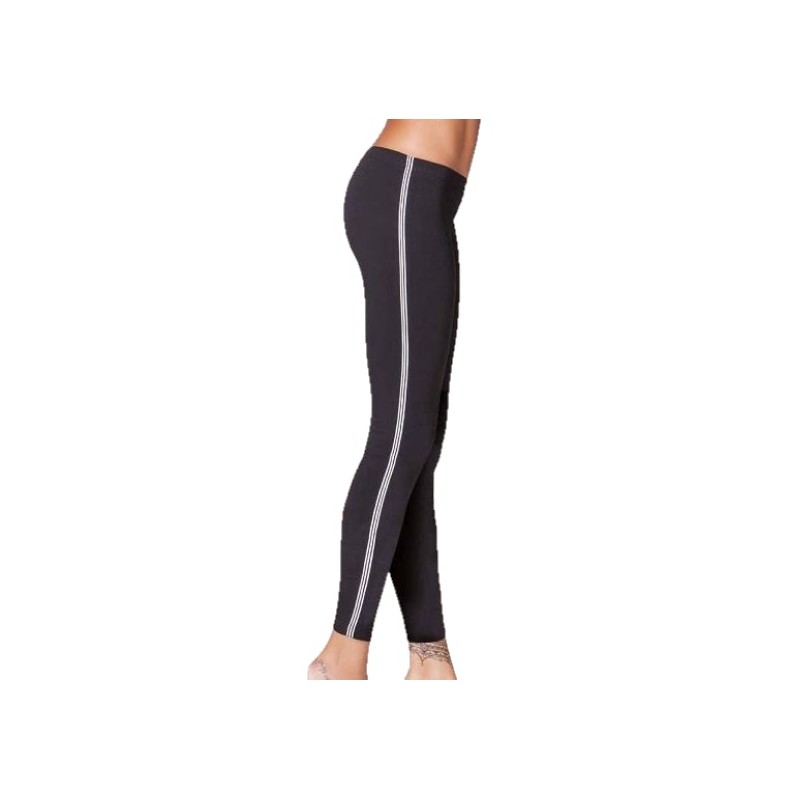 LEGGINGS DONNA SINGOLO ASSORTITO CORTO C/ELASTICO TAG.M-L