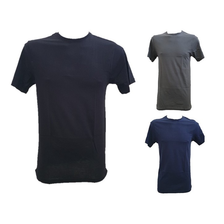 MAGLIA UOMO SCOLLO TONDO ASSORTITO TAG.XL6 100% COTONE