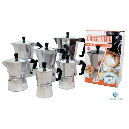 CAFFETTIERA ALLUMINIO 1/2TZ