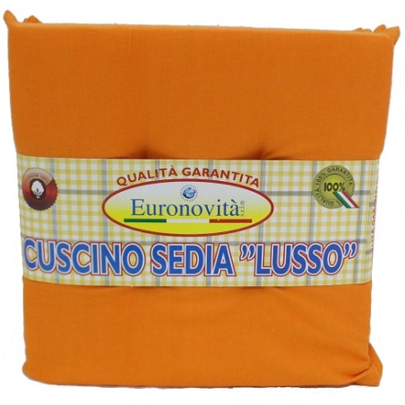 CUSCINI SEDIA TRAPUNTATO 2CM BLU