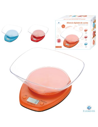 BILANCIA DIGITALE 5KG COLORI ASSORTITI