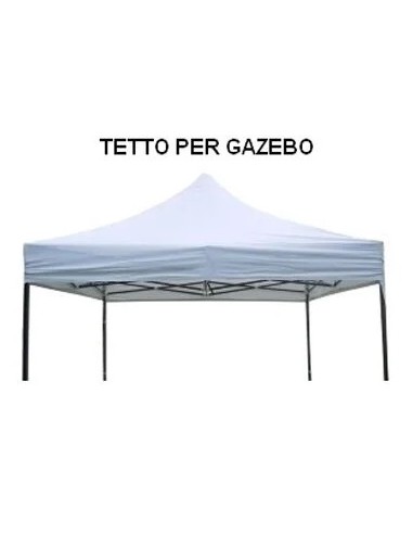 TETTO GAZEBO BIANCO ECO MT. 3X3